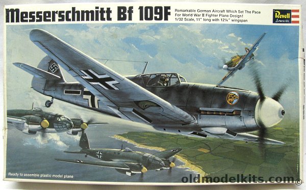 Revell 1/32 Messerschmitt Bf-109F - Werner Molders - Kommodore JG51, H284-200 plastic model kit